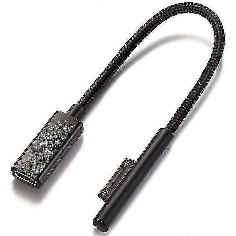 2025 Nylon geflochten für Surface Verbinden Sie sich mit USB-C Ladekabel für Surface Pro7 Go2 Pro6 5/4/3 Surface L