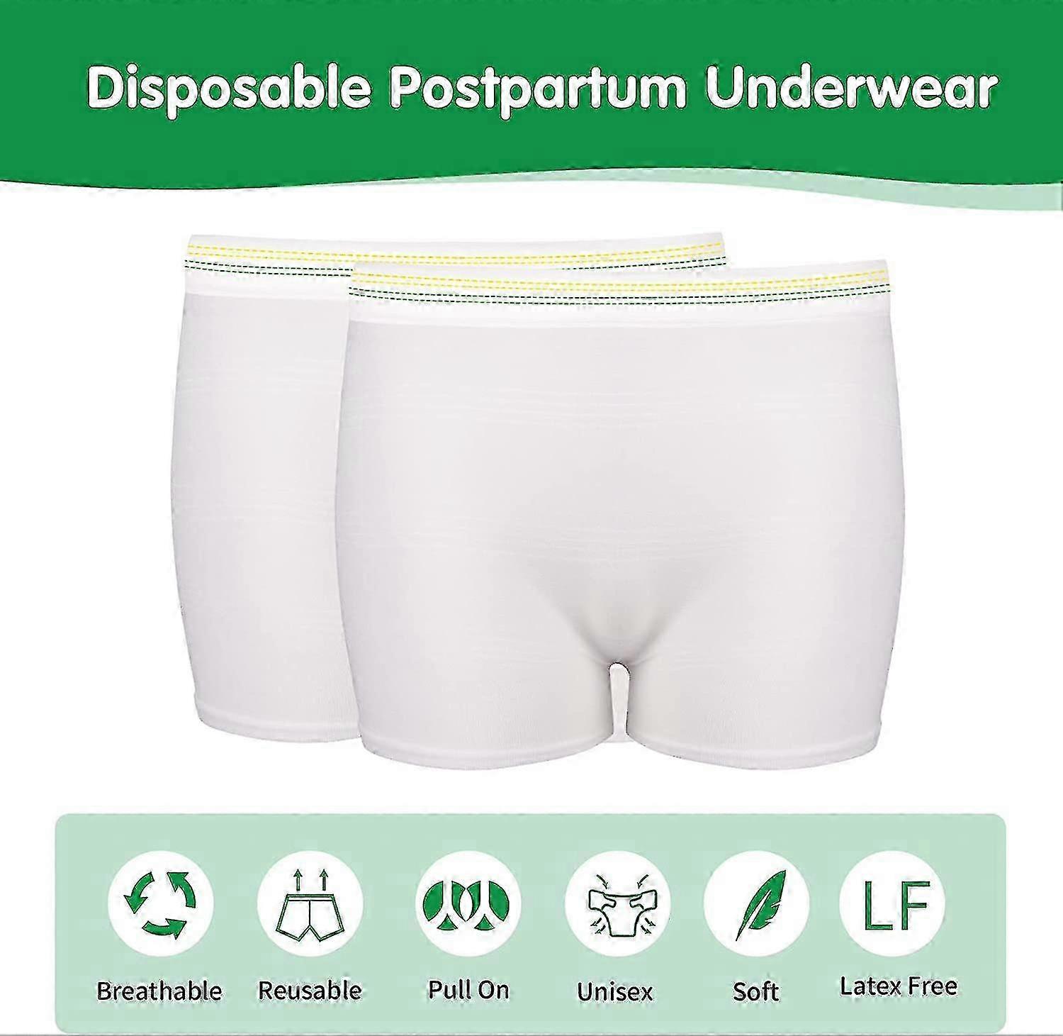 Althee 12 Pack Mesh Underwear Postpartum Must Have Hospital Provide Washable Breathable Undies S-2xl