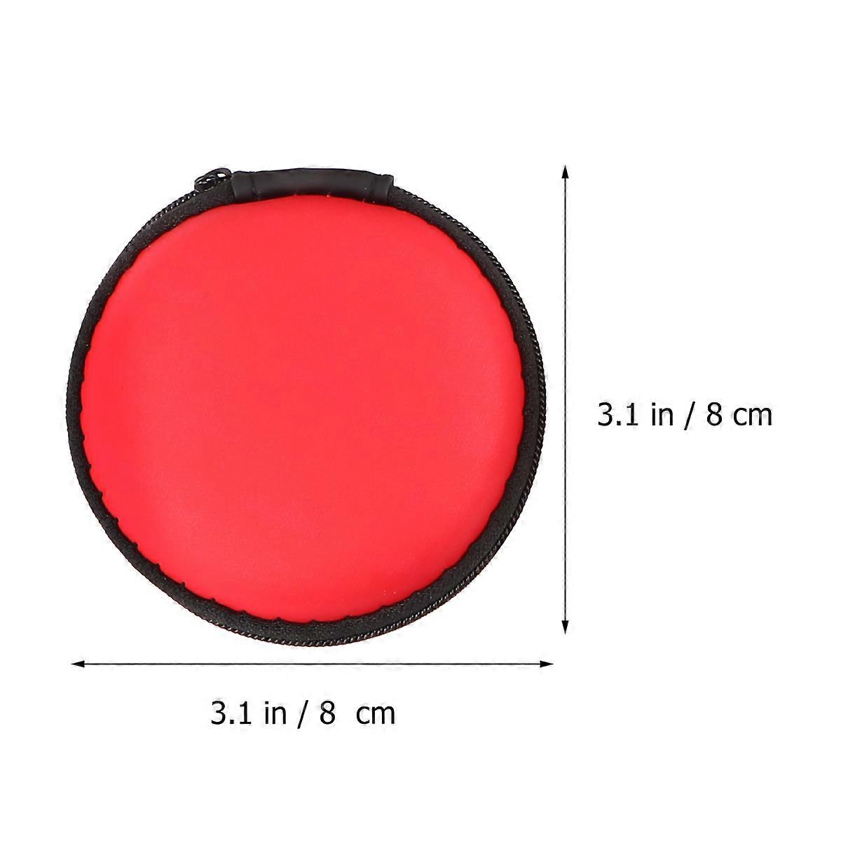 Data Cable Storage Box Earphone Case for Headphone Use 5Pcs Carrying Protection