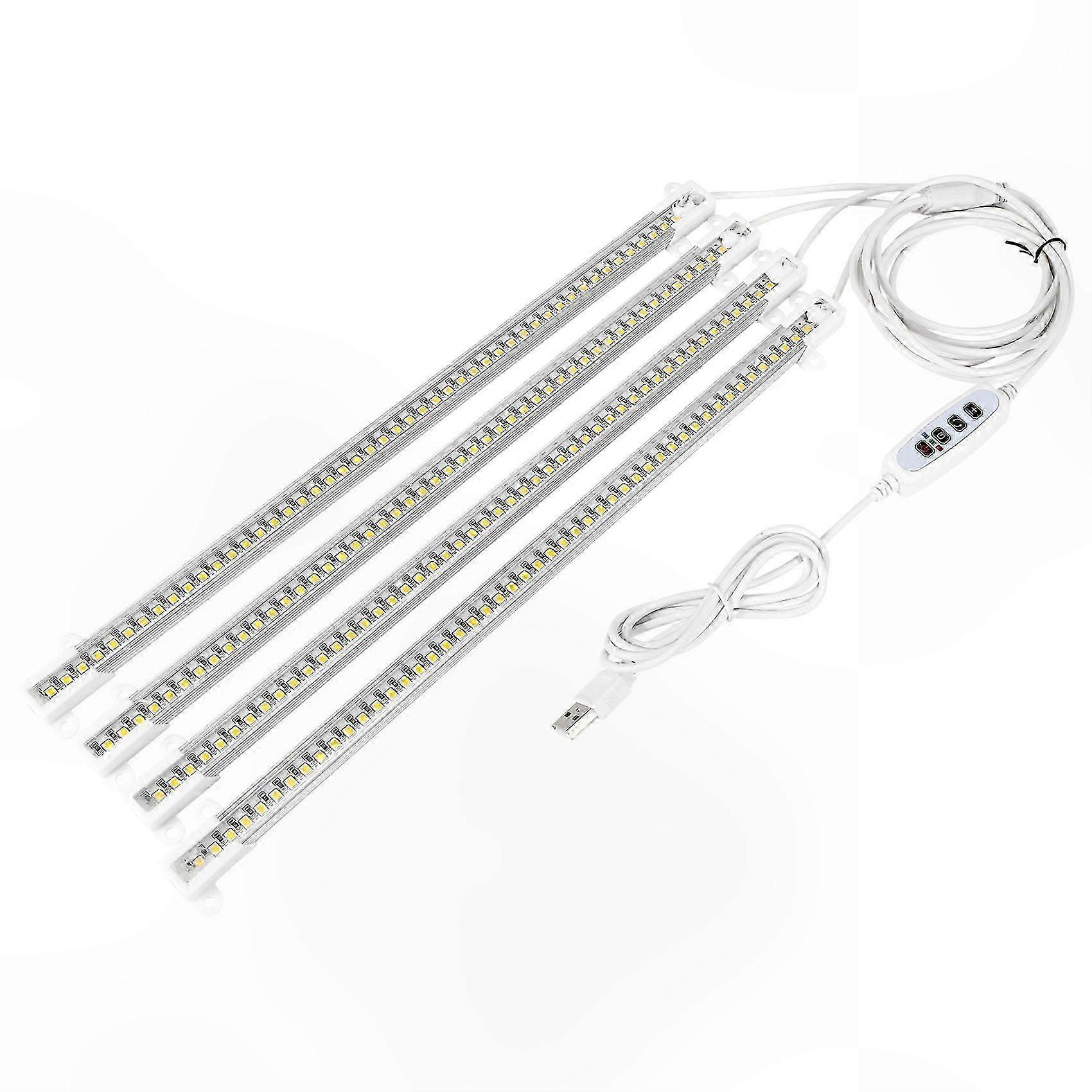 Full Spectrum LED Grow Strips with Auto Timer for Indoor Plants 3/9/12H Cycles