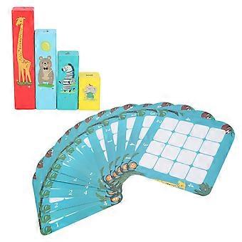 Children's Wooden Sudoku Board Game Educational Number Puzzle Toy