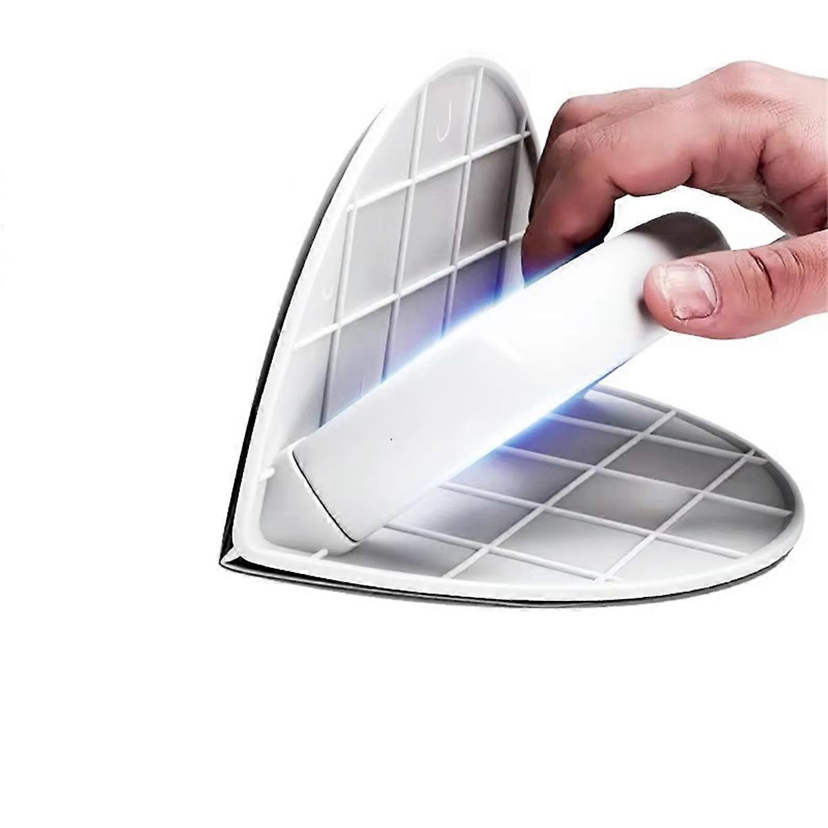 Multifunctional Semi-Circular Angle Sanding Sandpaper Tool Angle Sandpaper Holder Self-Adhesive Putty Polishing Tool