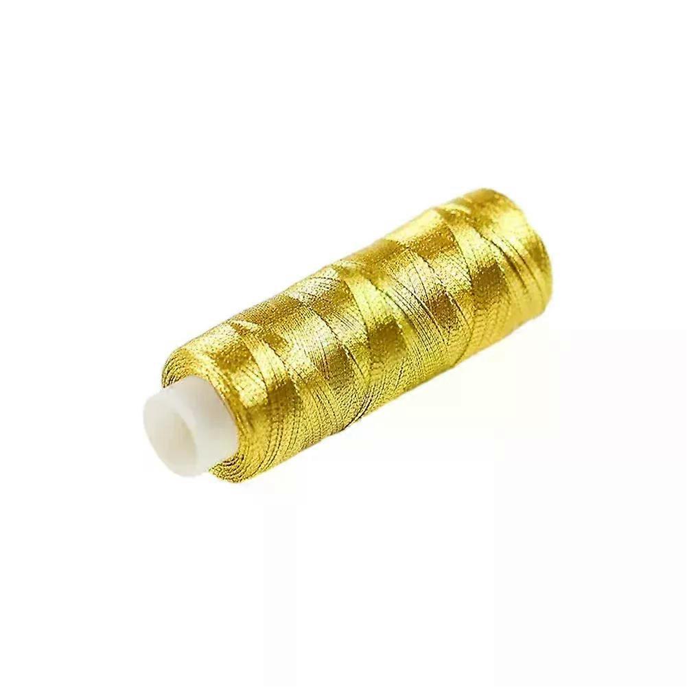 200 Yarns Gold Silver Thread Bright Light Handmade DIY Patchwork Household Sewing Machine Sewing Thread Needlework Accessories