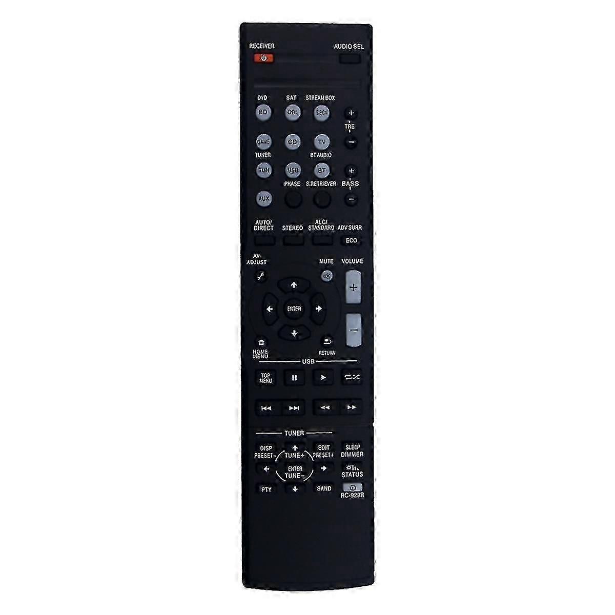 RC-929R Replace Remote Control for Pioneer Stereo AV Receiver Home Theater -074 VSX-325 VSX-531 S-12A -075