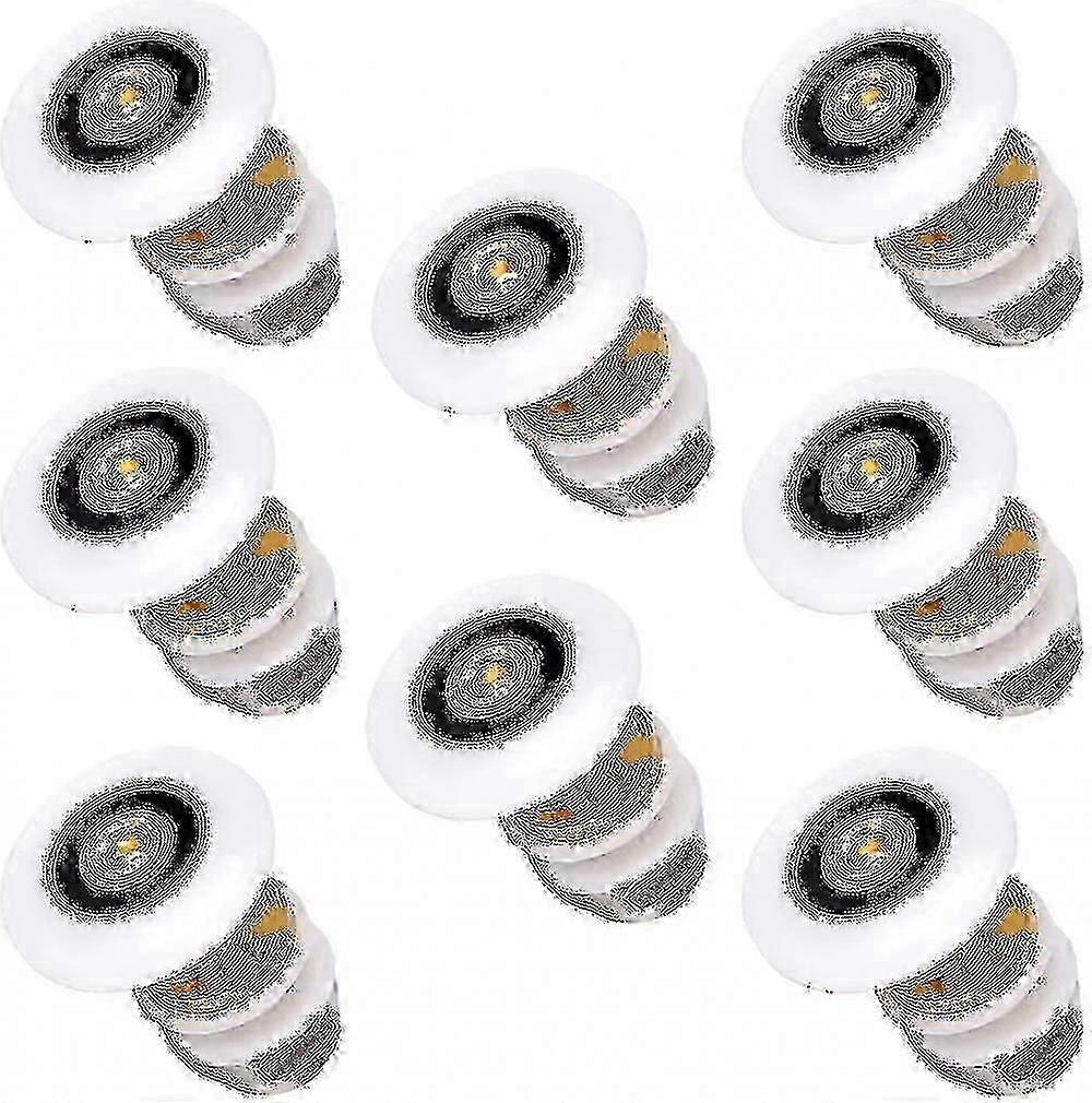 Schiebe-Duschtürrollen 20mm Ersatzräder für Duschkabine 8 Stück