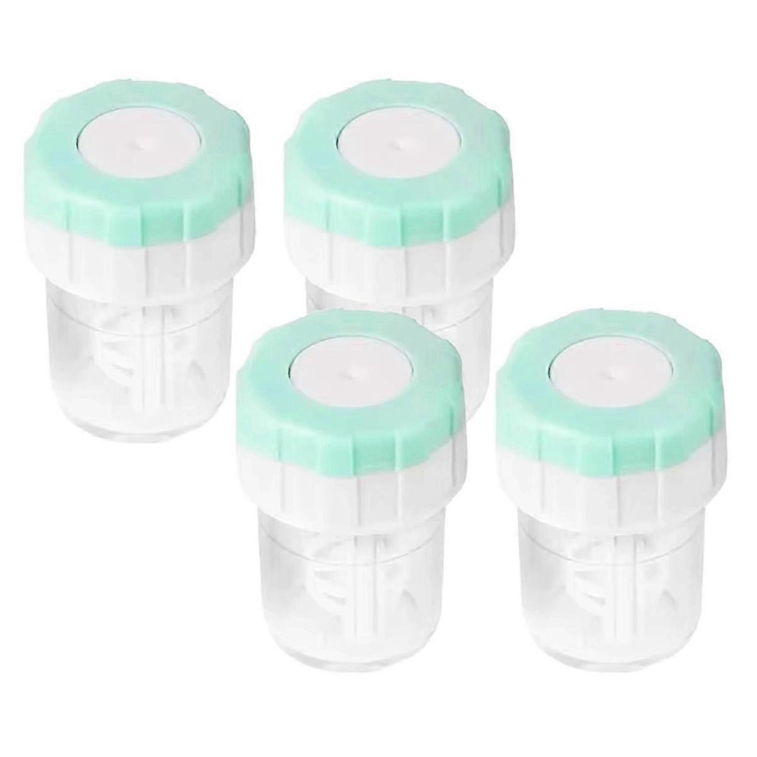 Portable Contact Lens Cleaner Case - Manual Washer for Efficient