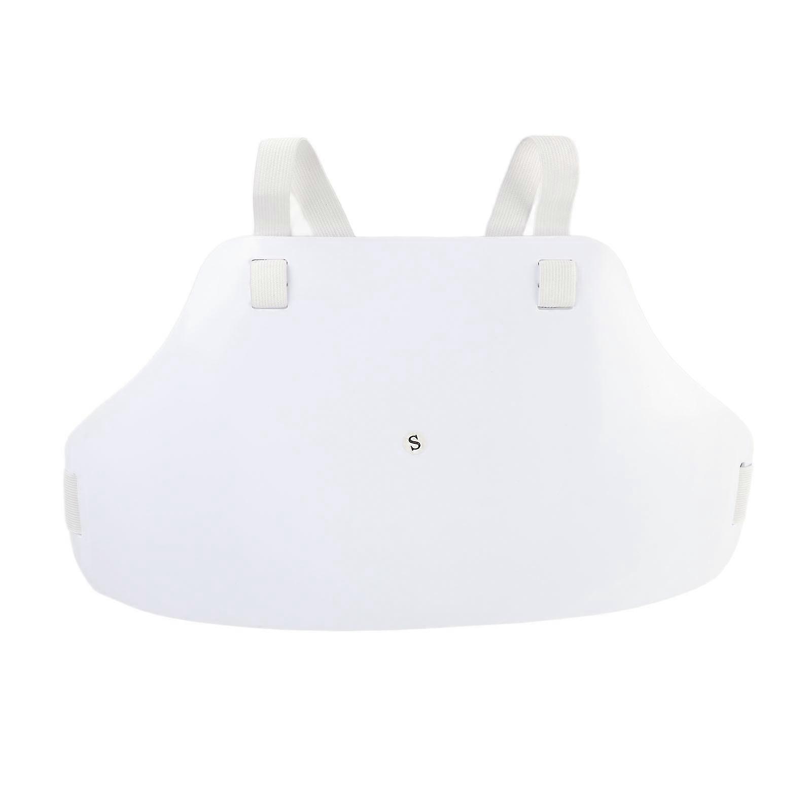 Fencing Chest Guard Lightweight Breathable Adjustable Strap Men Fencer Breast Protector for Soccer Baseball Rugby 2025