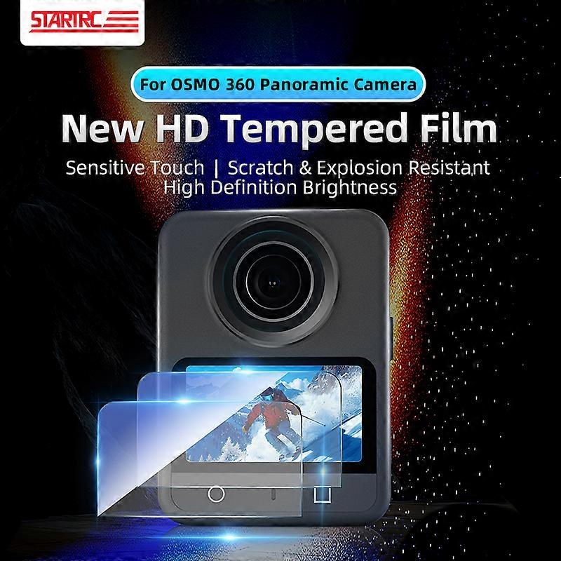 Panoramic Camera Screen Tempered Glass Screen Protector for DJI OSMO 360 Camera