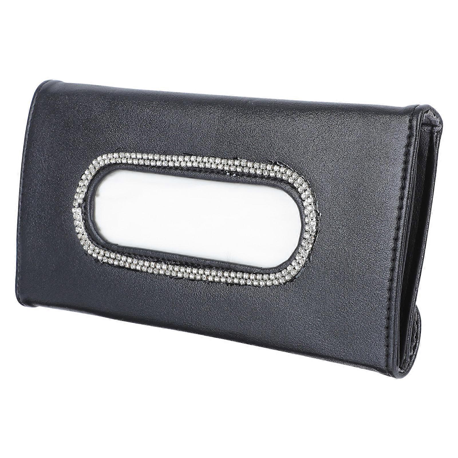 Car Visor Tissue Holder for Storage 2Pcs Stylish Car Accessory