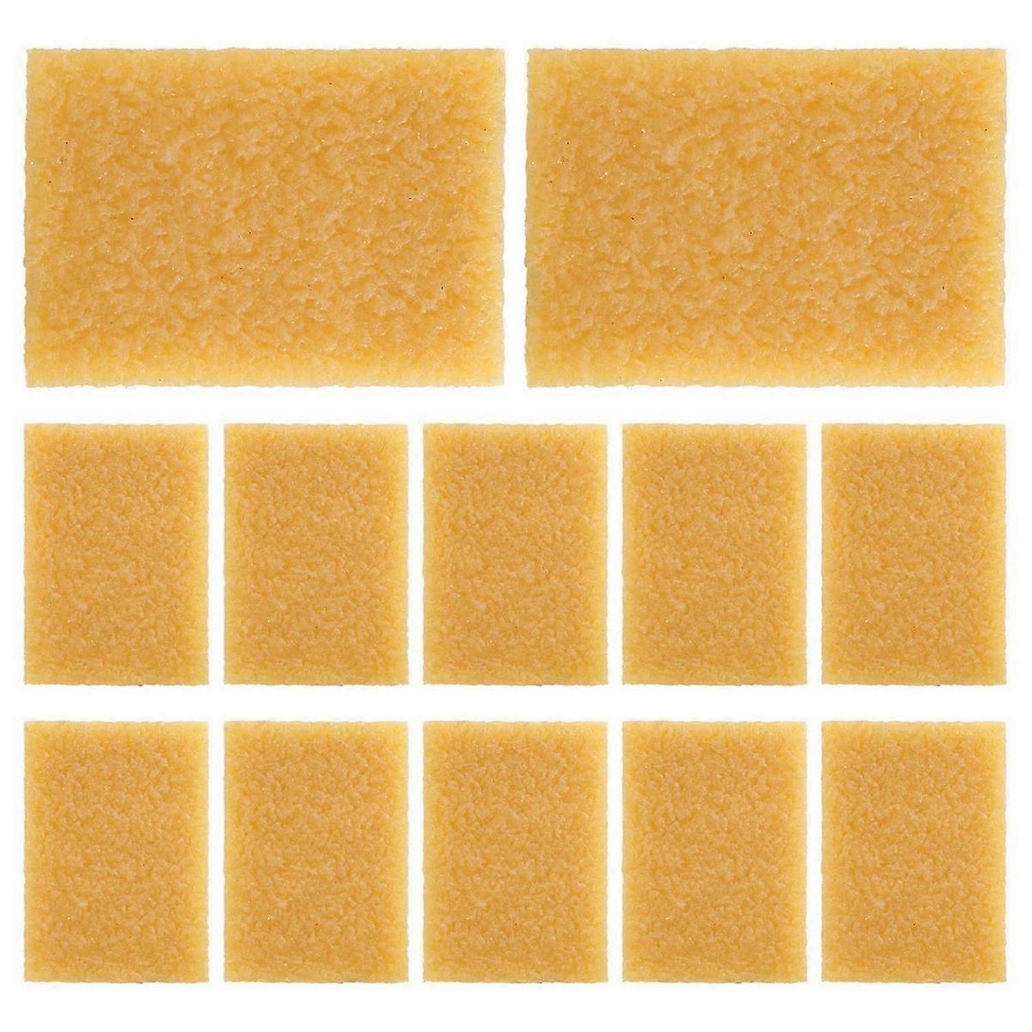 12 Pcs Glue Residue Cement Eraser Rubber Cleaning Eraser for Removing Adhesive and Residues From Pap