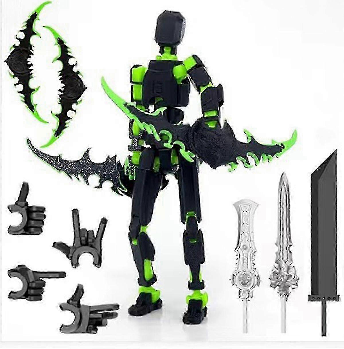 T13 Action Figure Titan 13 Action Figure Robot Action Figure3d Printed Action