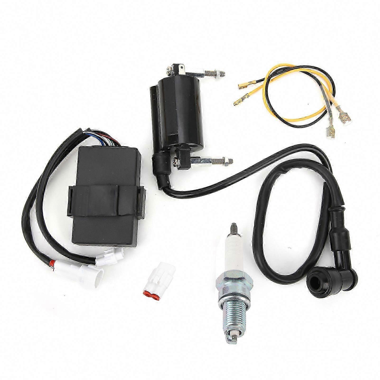 Kawasaki Bayou 300 KLF300B 1988-2004 Ignition Coil CDI Spark Plug Replacement