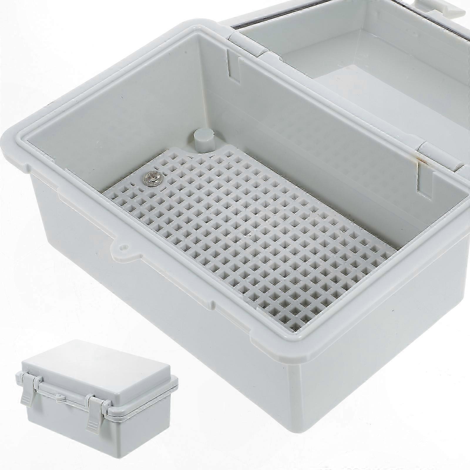 Waterproof Plastic Electrical Junction Box for Outdoor Use, Dustproof DIY Accessory