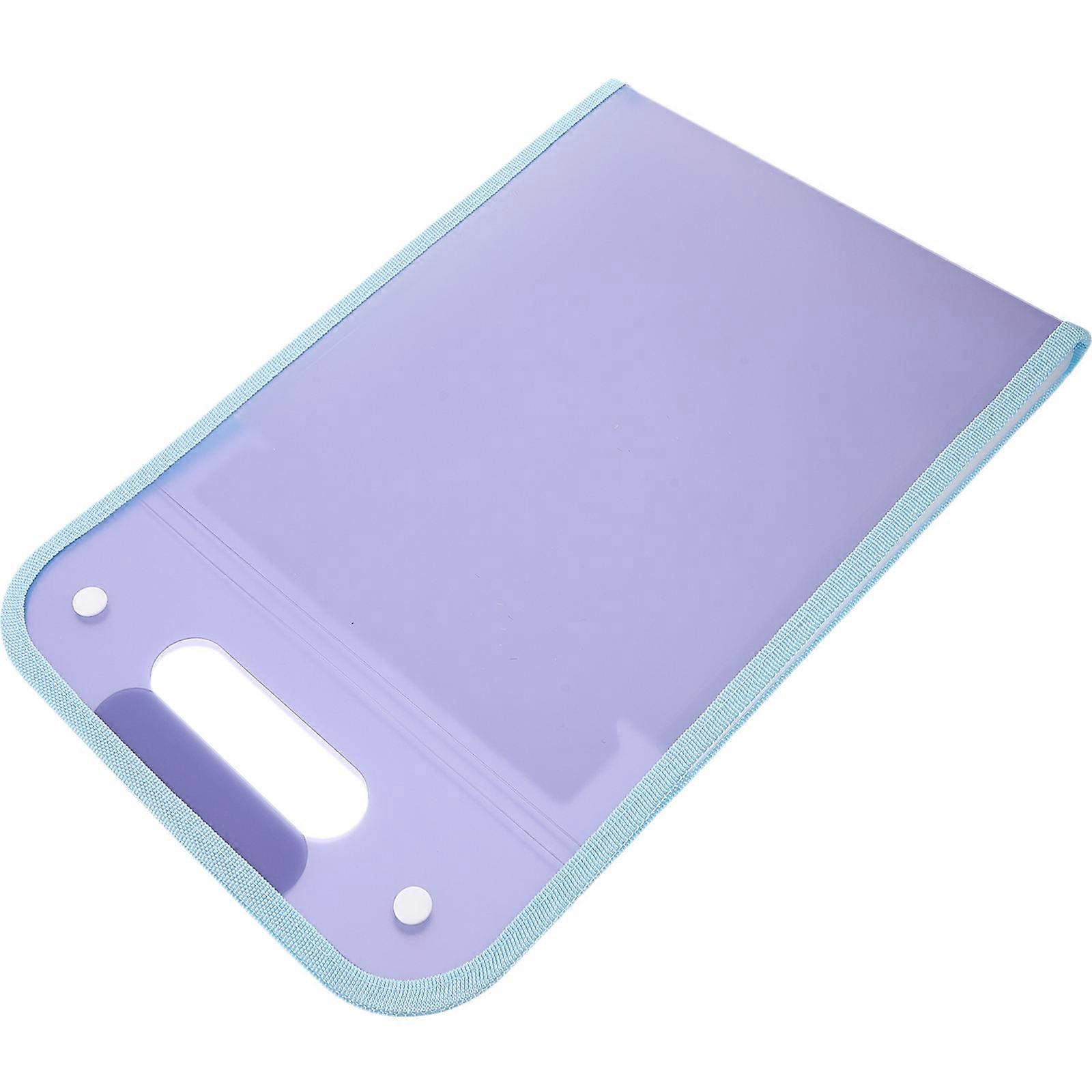 Expanding File Folder Purple for Storage 5Pcs File Organizer Container