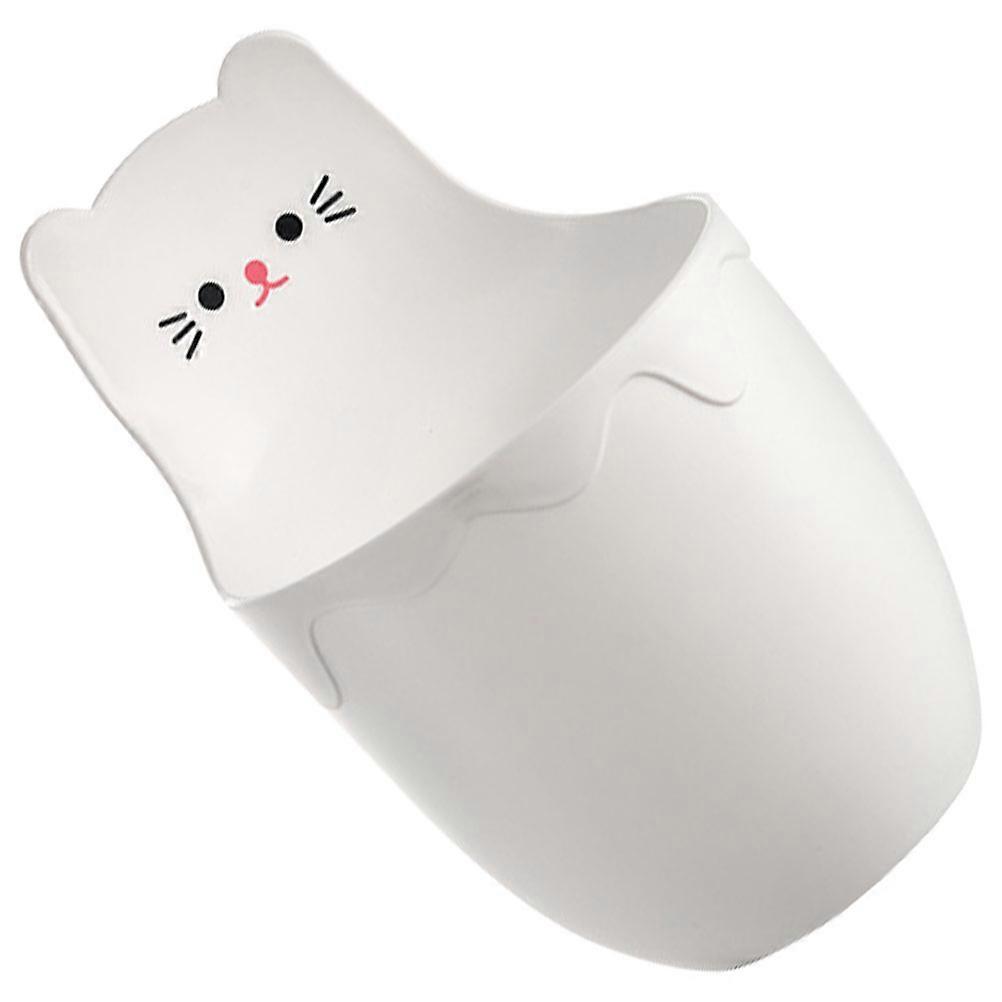 Cartoon Cat Storage Box for Office Use Hanging Desk Organizer 2Pcs