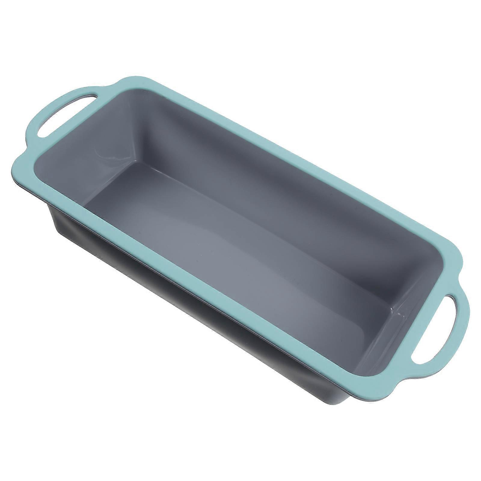 Silicone Baking Tray Rectangular 5Pcs Bread Mold For Oven Safe Cake Making Heat Resistant Tools