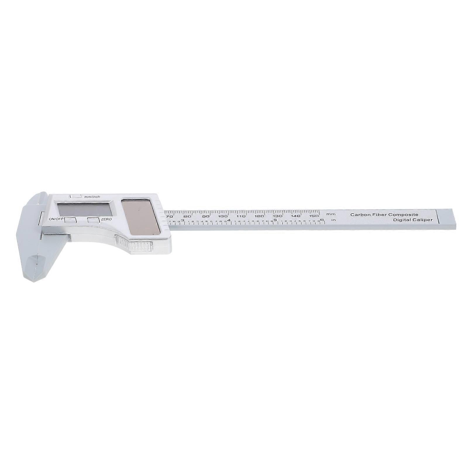 Digital Micrometer Caliper for Measuring with Solar Power 150mm 6 Inch