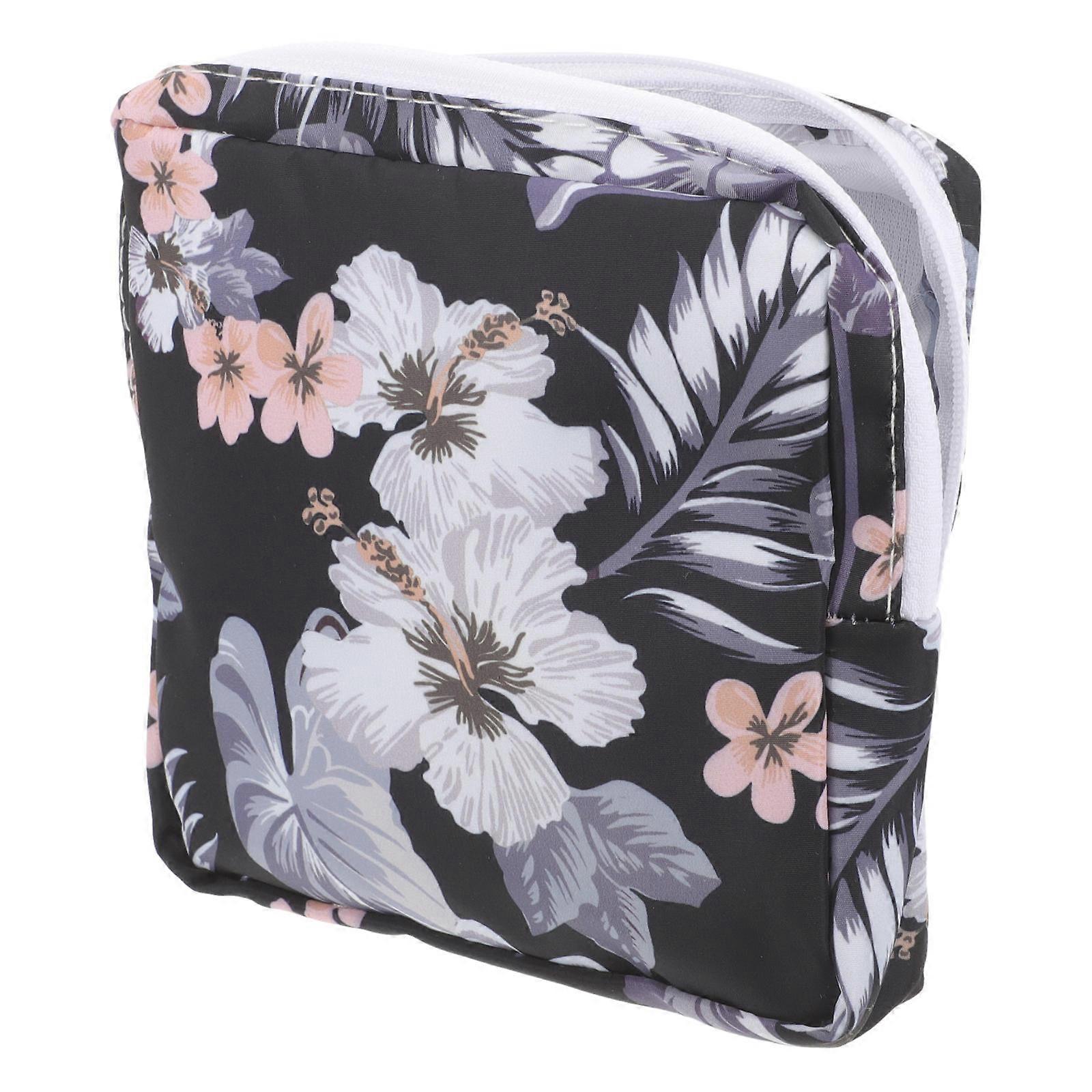 Portable Menstrual Pad Bag 2Pcs Simple Design Handy Storage Pouch for Outdoor Shopping and Office Use