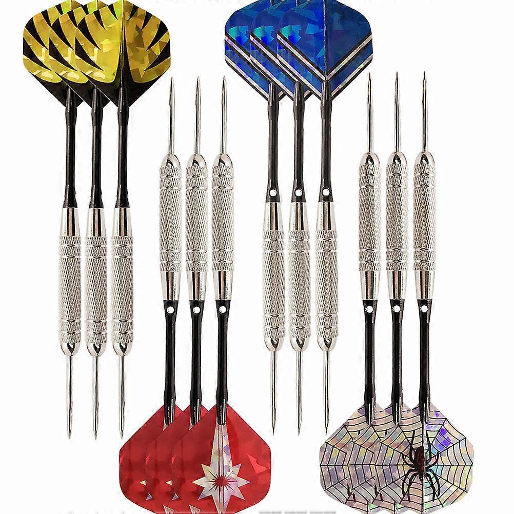 Pin Type Toy Darts Durable Steel Tip for Playing 36Pcs Portable Set