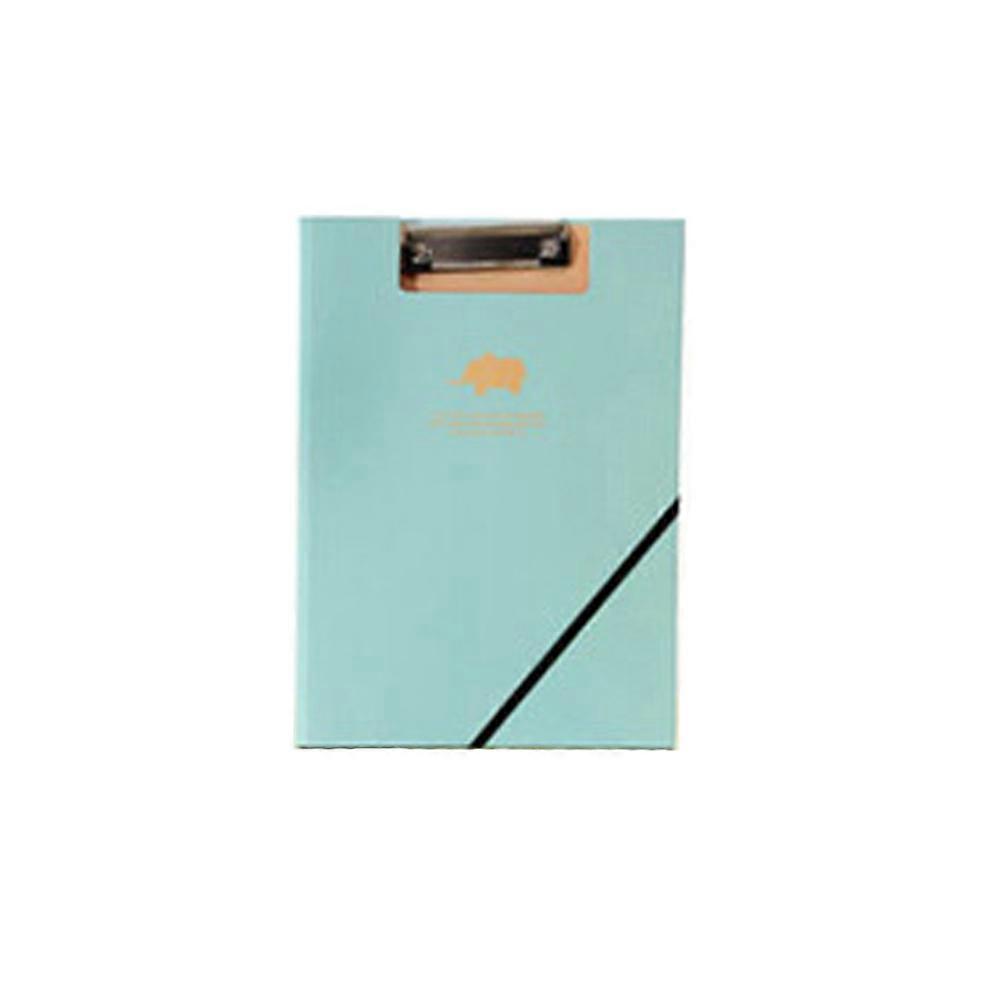 Data Clipboards A4 Double-Clip File Holder for Document Organization 2Pcs Blue