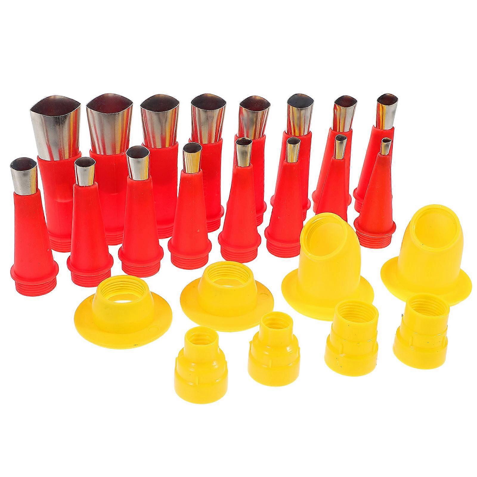 Precision Glue Tips Stainless Steel Caulking Nozzle Tool Kit with 4Sets