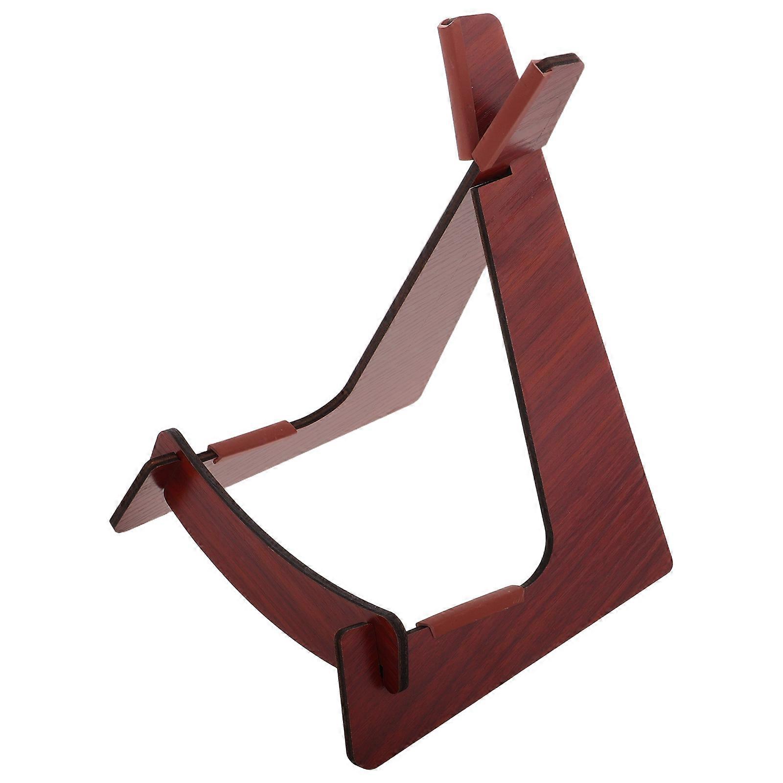Ukulele Stand Wood Folding for 2Pcs Portable Detachable Instrument Holder