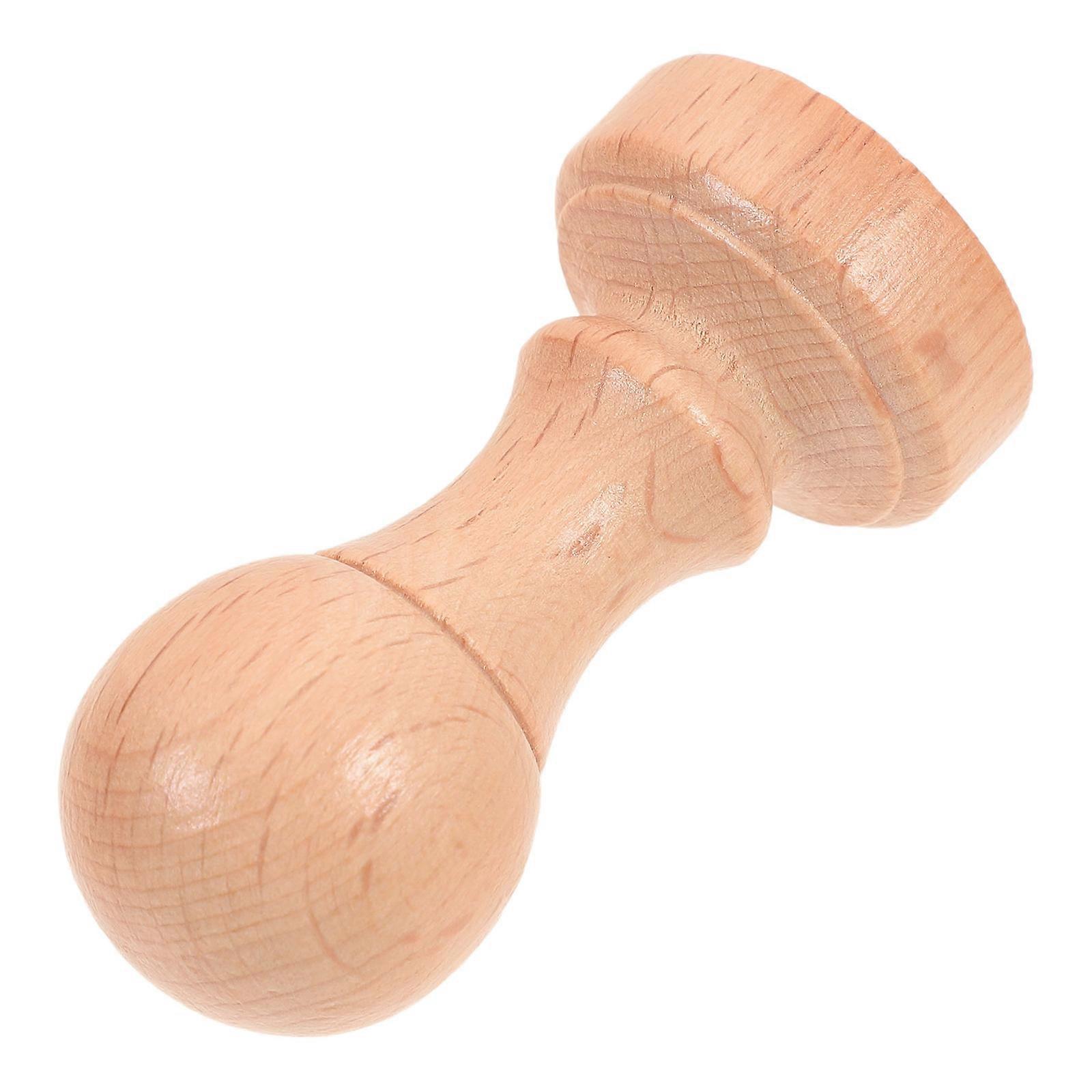 Wooden Carving Supply Blank Stamper for DIY Use 4Pcs Durable Stamp