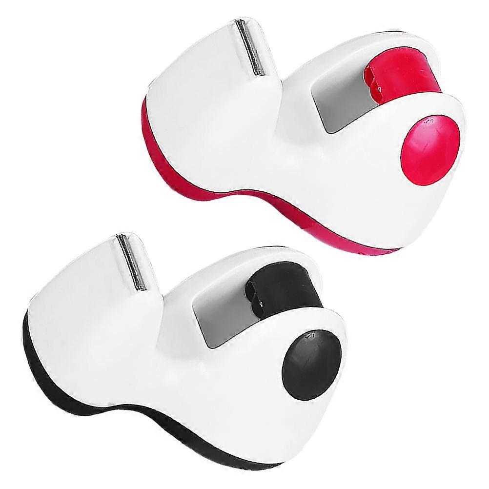 Mini Tape Holder For Crafting Activities Versatile Tape Compatibility Cartoon Shape Compact Portable 2Pcs