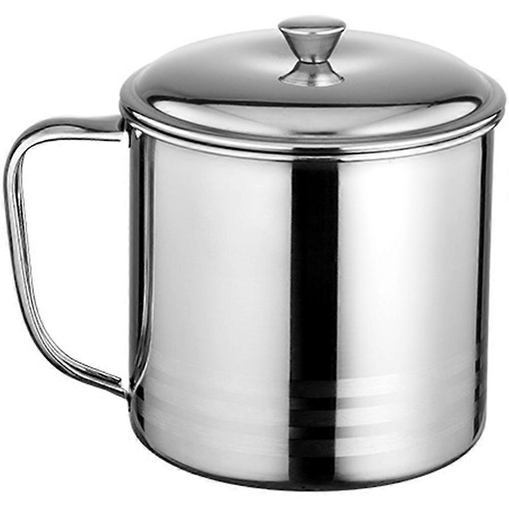 Stainless Steel Water Cup Multi-Function Handle Milk Cup 5Sets