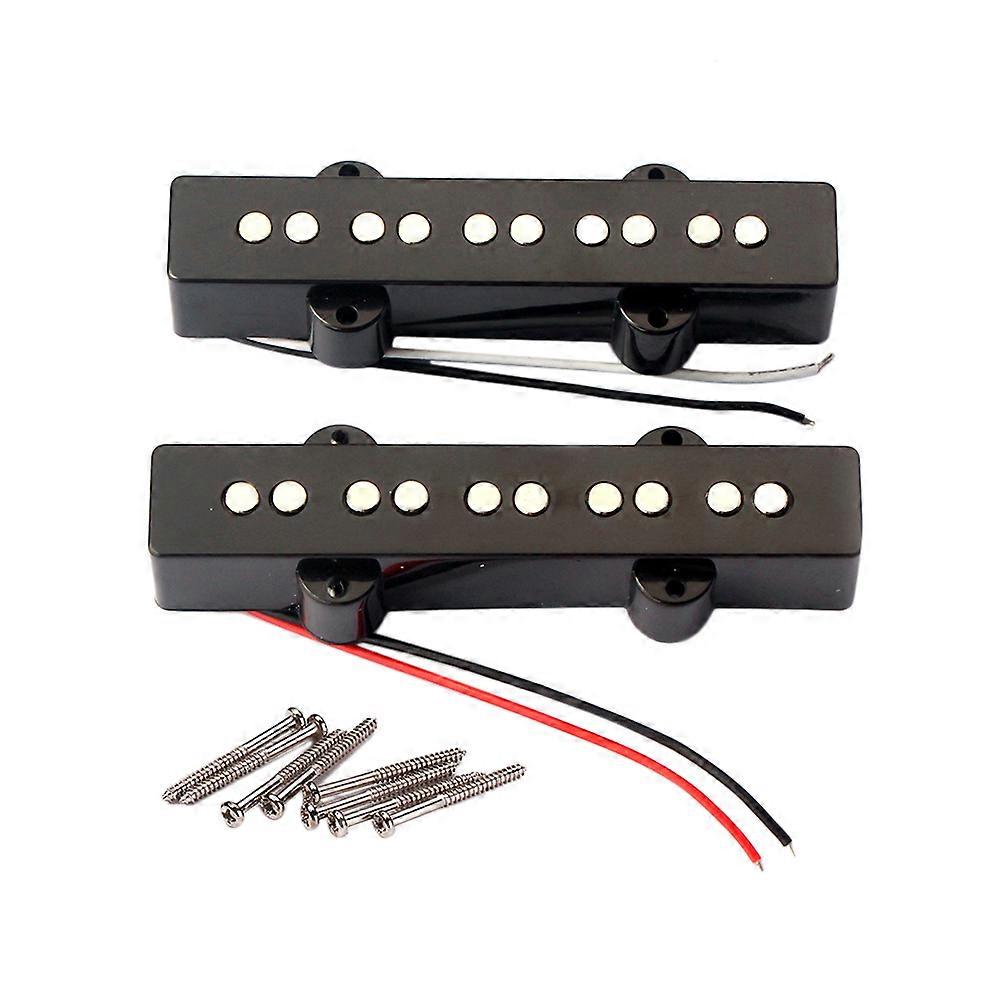 Bass Pickup Electric Bass Pickups Set Bridge Neck for 15 Strings
