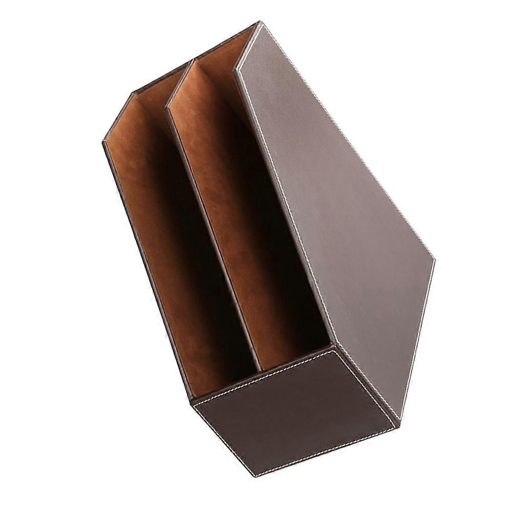 Multifunctional Desktop Storage Box Plastic Double Layer Design For Bedroom Closet Organizer 1Pack