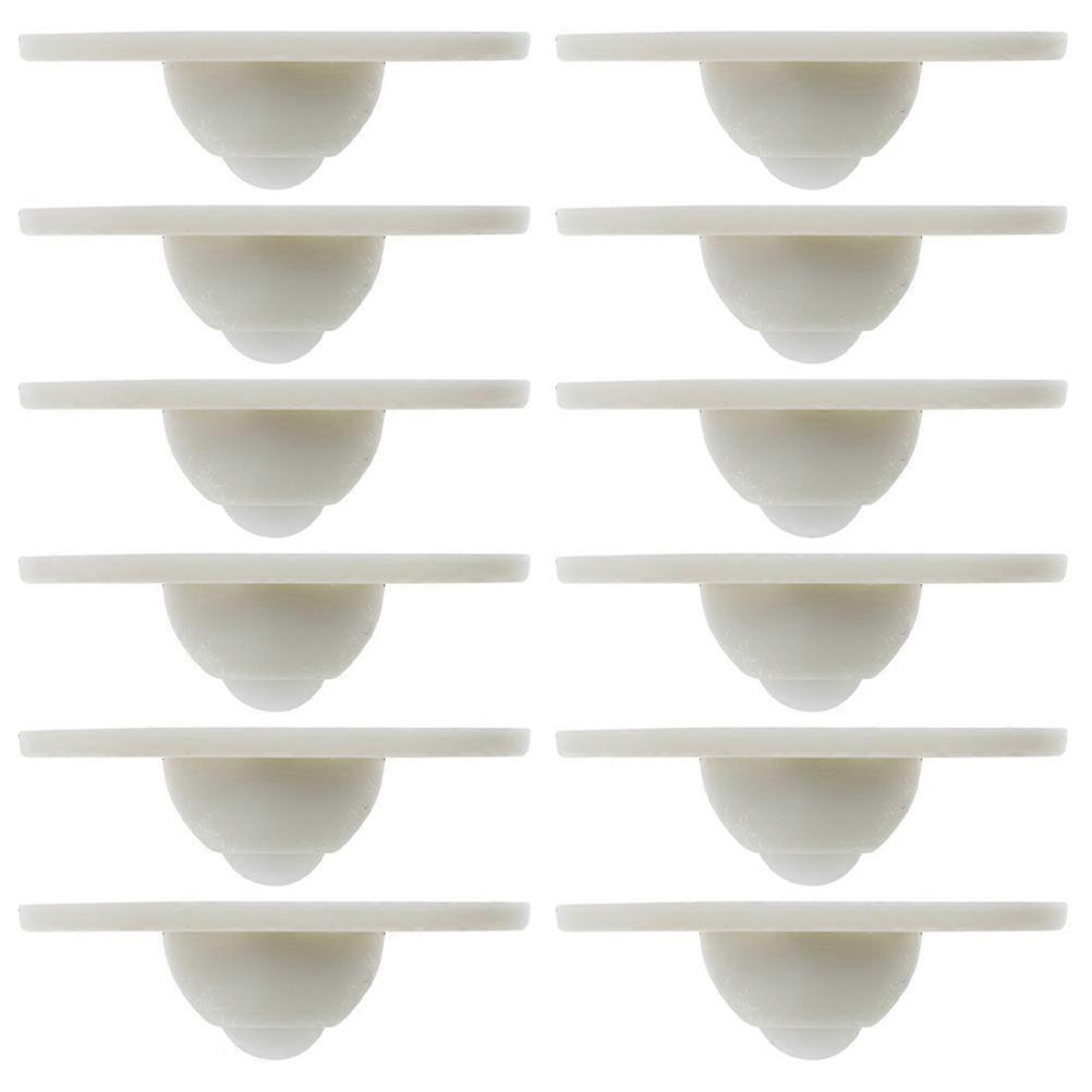 Wear-Resistant Adhesive Casters 36Pcs Ideal For Moving Trash Can 360 Degree Rotation Durable Household Use
