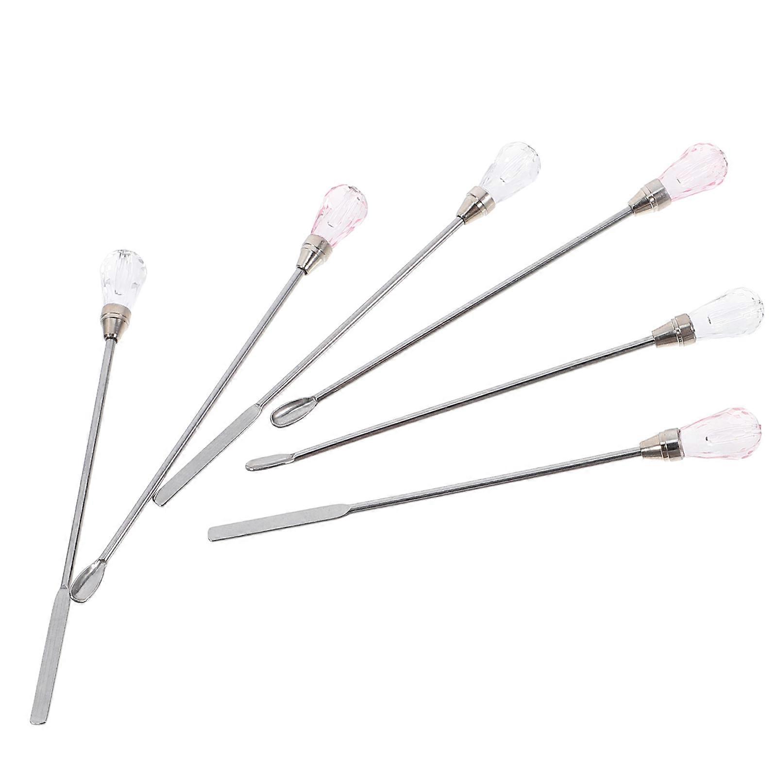 18Pcs Wax Seal Stirring Kit For Mixing Wax And Stirring Paint With Assorted Colors Rods And Spoons
