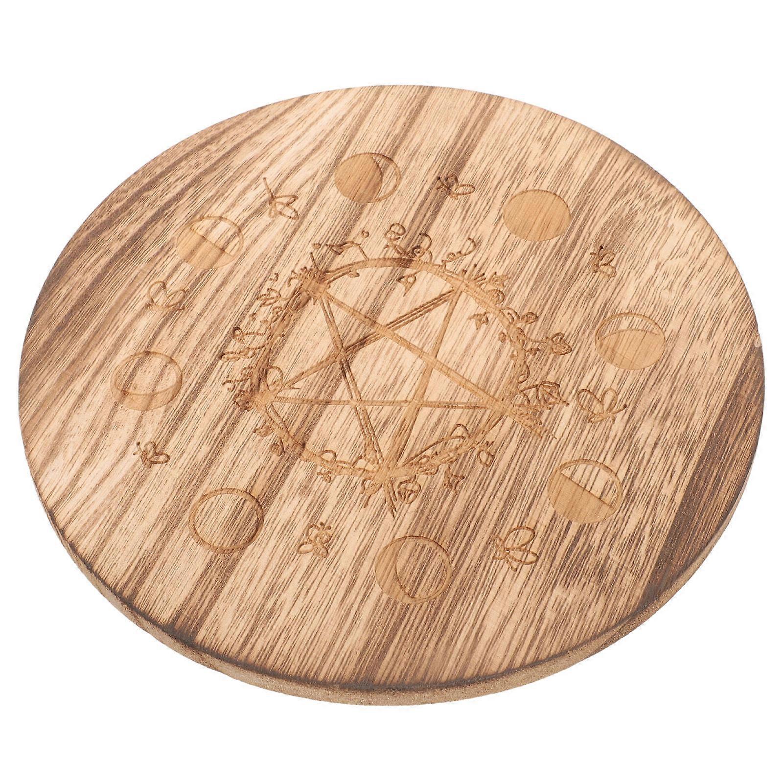 Creative Divination Board Prop Plate for Desktop 2Pcs