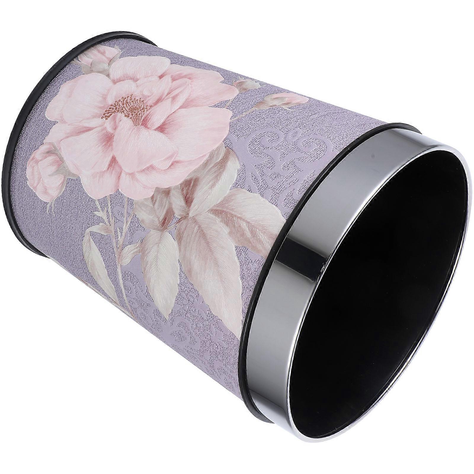 Portable Trash Can Household Multi-Function Garbage Bucket 2Pcs