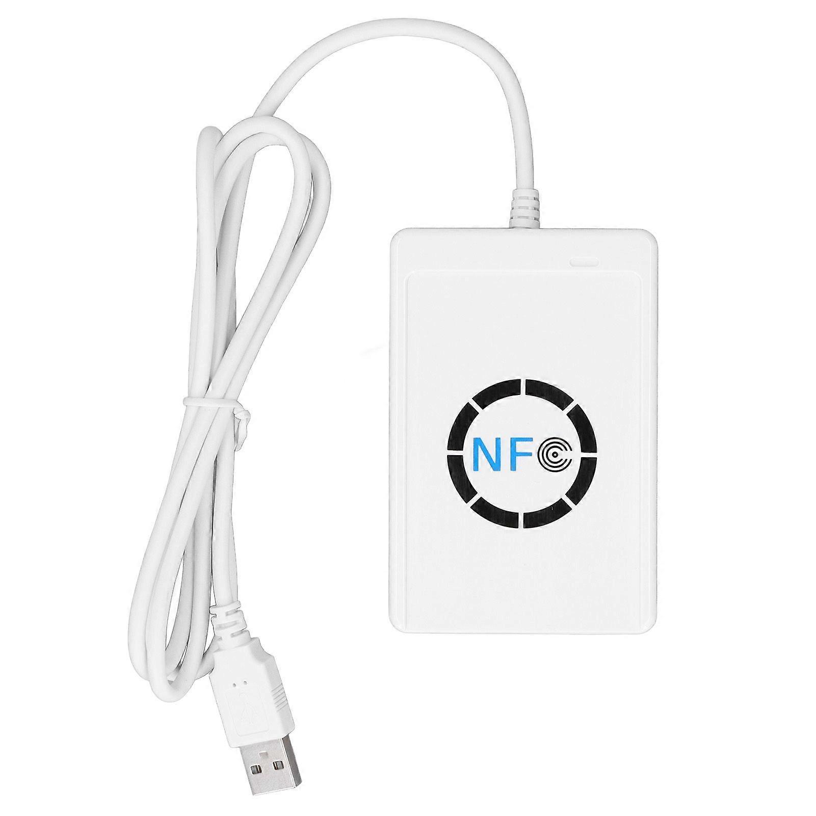 USB NFC Smart IC Card Reader Writer Copier Duplicator Contactless 13.56MHz 424kbps for FeliCa NFC Tags