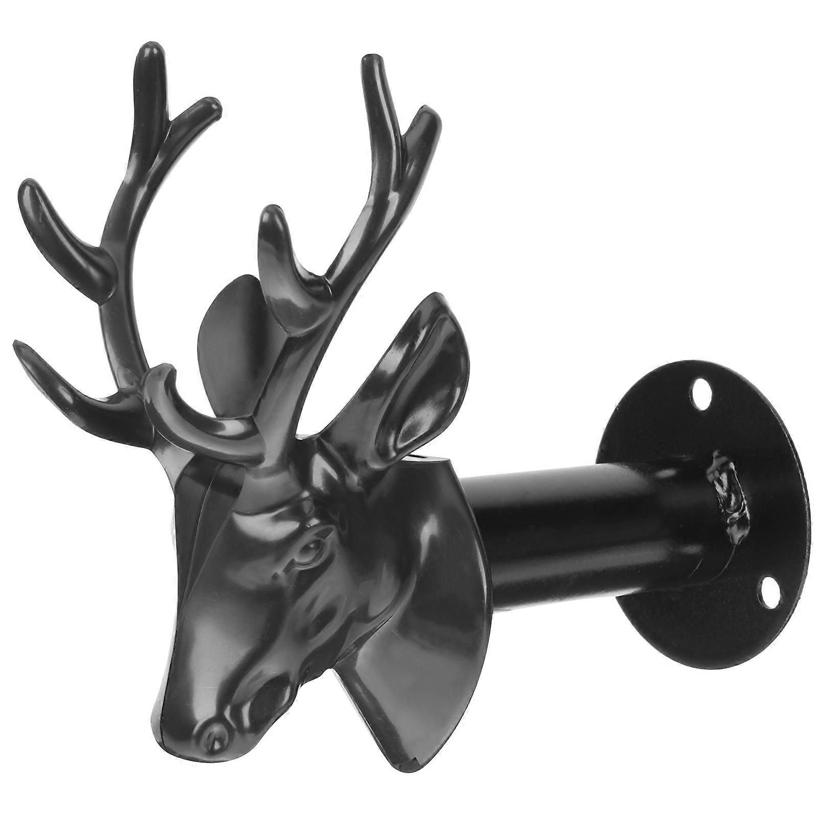 Wall Mounted Hook Iron Art Antler Clothes Hook for Storage 2Pcs