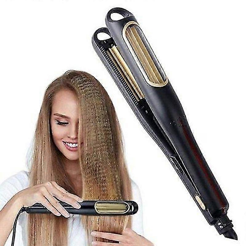 Minglan Automatic Crimping Hair Iron Rotating Corn Hair Curler Crimper Professional Tourmaline Ceramic Corn Perm Splint