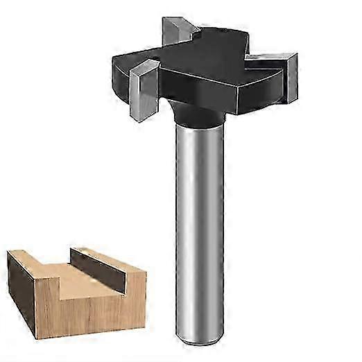 6mm Shank Cnc Spoilboard End Mill Surface Milling Cutter,tungsten Carbide Router