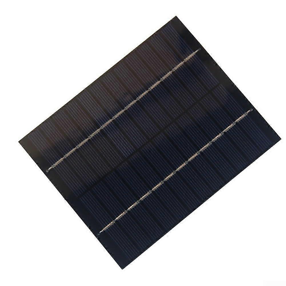 Solar Panel 5W 12V Polysilicon Charging Panel For 9V12V Battery Portable Solar Charger Weather Resistant
