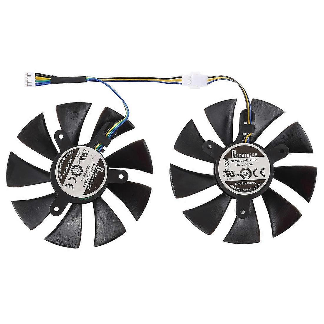 DC 12V 0.5A 4 Pin Desktop Computer Cooling Fan