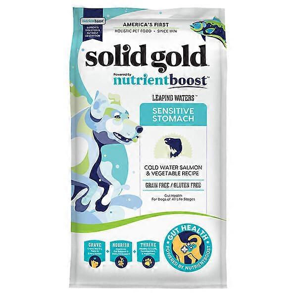 Solid Gold, Leaping WatersÃÂÃÂ¢ÃÂÃÂÃÂÃÂ¢,  For Dogs, All Life Stages, Cold Water Salmon & Vegetable Recipe, 3.75 lbs (1.7 kg)
