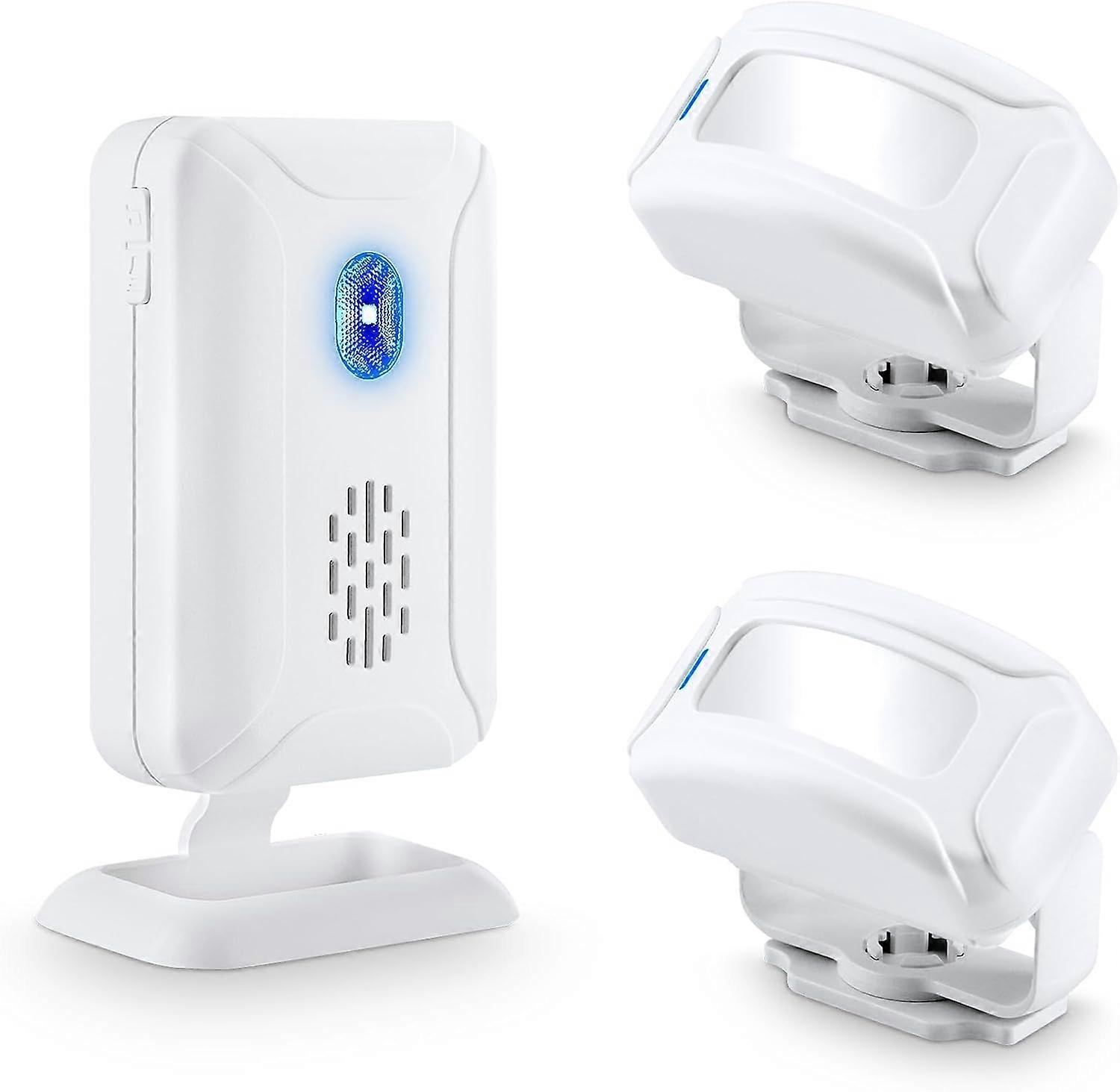 Wireless Motion Sensor Alarm, Indoor Motion Sensor Alarm With Siren, Door Motion Sensor,With 32Diffe