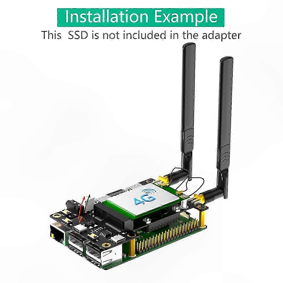 4G LTE Module Compatible with Raspberry Pi and Other Development Boards for IoT Projects