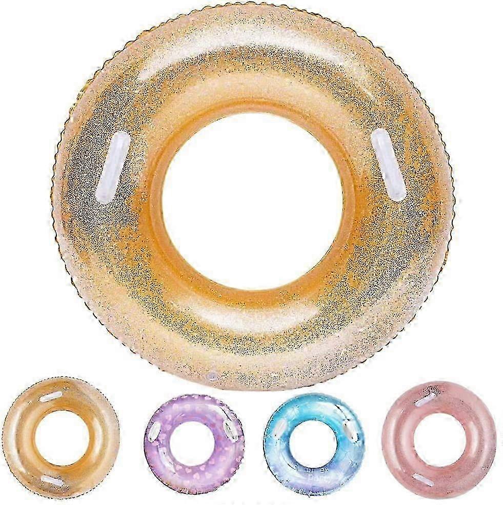 Inflatable Swimming Ring, Pool Party Inflatable Toy, Round Swimming Ring Diameter 120Cm