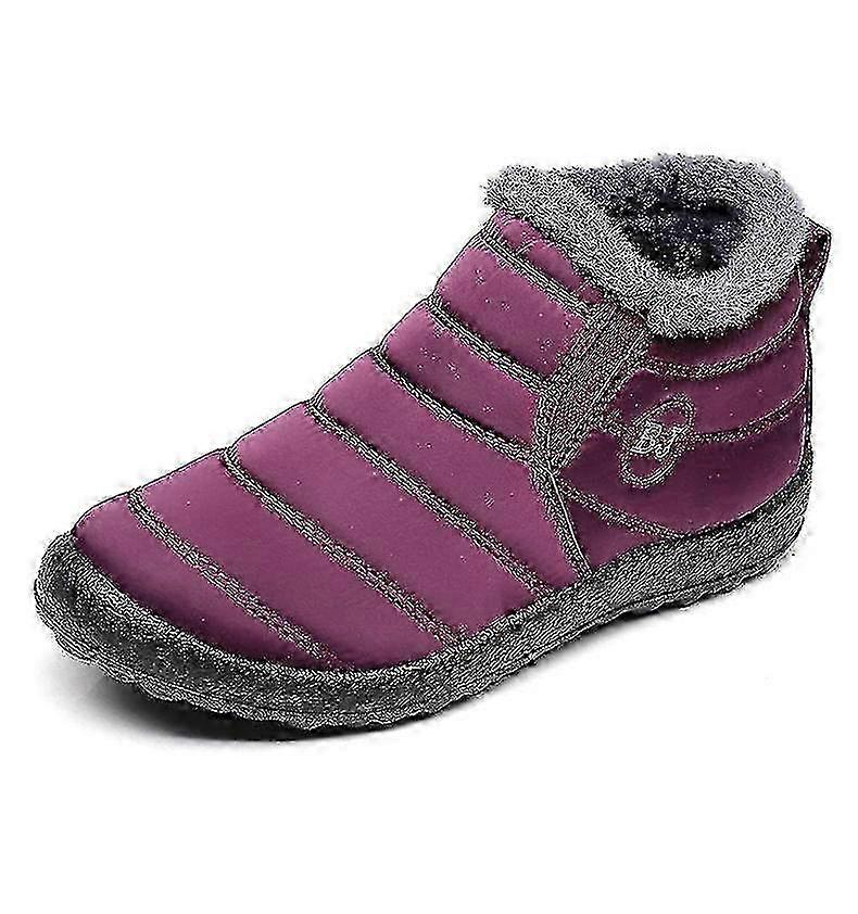 מגפיים גברים נעלי חורף קלות לגברים מגפי שלג עמידים למים נעלי חורף עמידות למים מידה 47 החלקה על מגפי חורף של קרסול יוניסקס