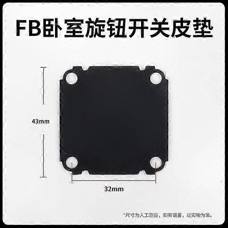 Set of 4 High-Pressure Rubber Gaskets for Air Compressor Switches: Durable Replacement Washers for Automatic Pressure Pads