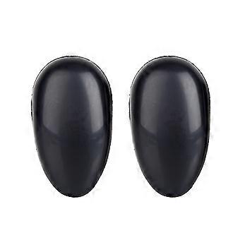 1Pair Peluquería DIY Tratamientos Capilares Orejera Coloración del cabello orejeras negras especiales Herramienta de belleza