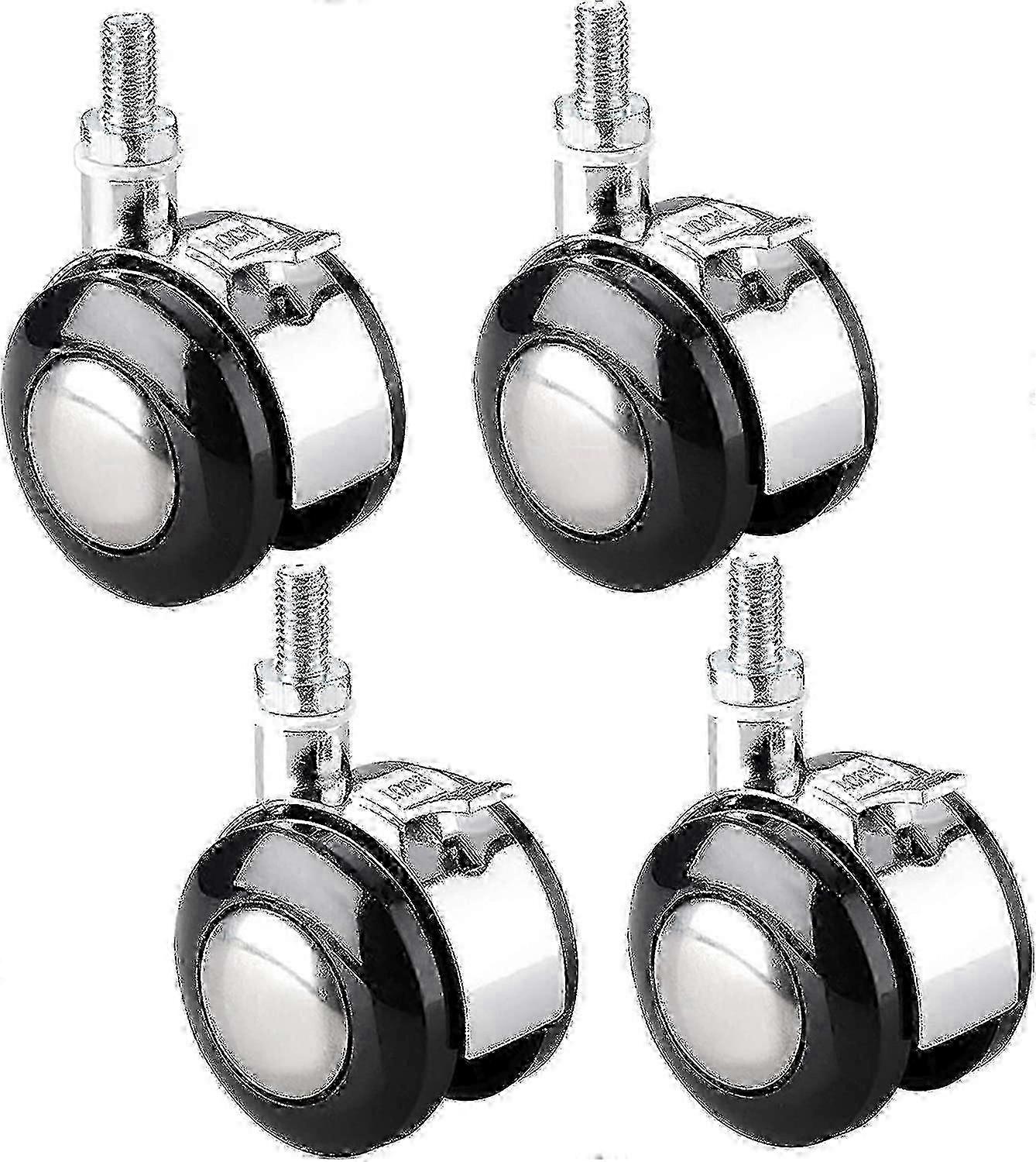 M6 M8 Furniture Swivel Castors With Brake