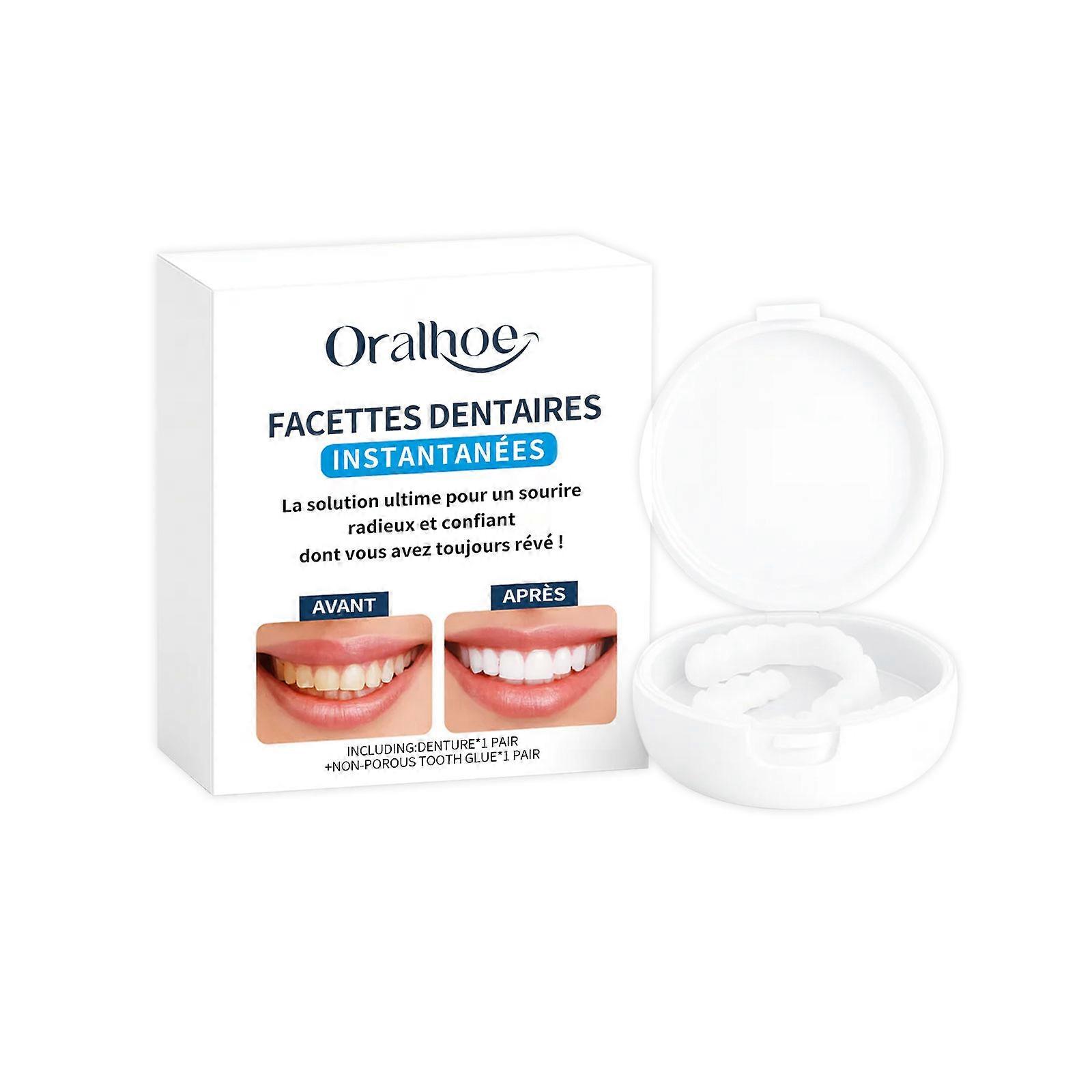 Adjustable Snap-On Dentures Are Carefully Blended With Resin